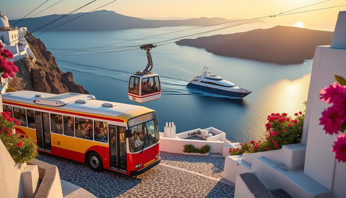 découvrez les meilleurs moyens de transport pour vous déplacer facilement à santorin et profiter pleinement de votre séjour sur cette île magnifique.