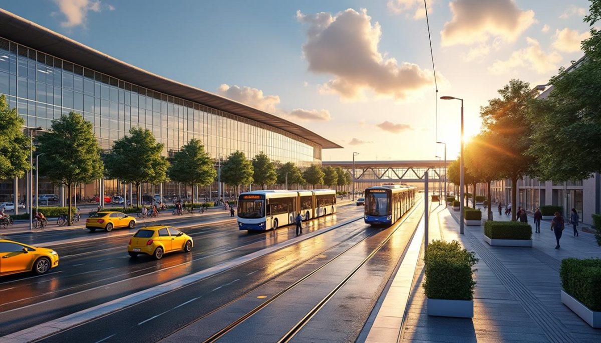 découvrez les différentes options de transport entre l'aéroport de lisbonne et le centre-ville pour un trajet rapide et facile.